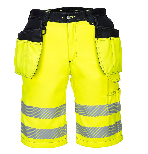 Hi-Vis Holster Pocket Shorts - PW343 (Portwest)