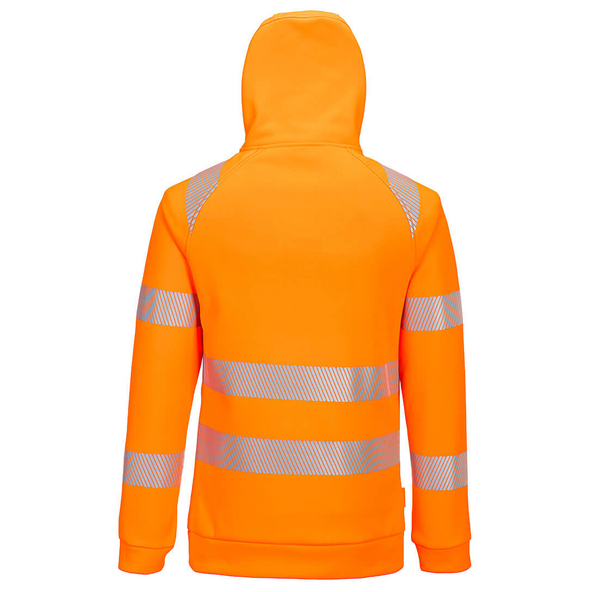 DX482 DX4 1/4 ZIP High Vis Jacket / Hoodie (Portwest)