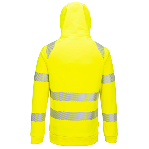 DX482 DX4 1/4 ZIP High Vis Jacket / Hoodie (Portwest)