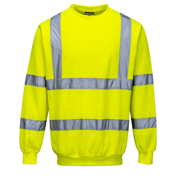 Portwest B303 - Hi-Vis Sweatshirt Orange (Rail Industry)