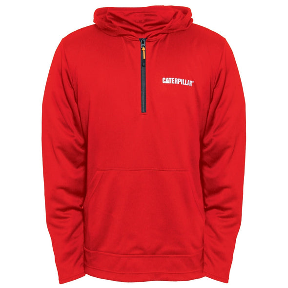 Guardian Quarter Zip Hoodie Red Small