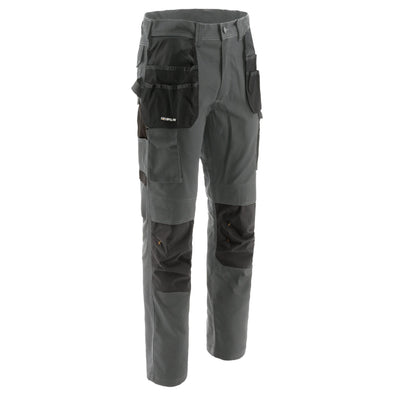 Essentials Knee Pocket Work Trouser Grey 32"