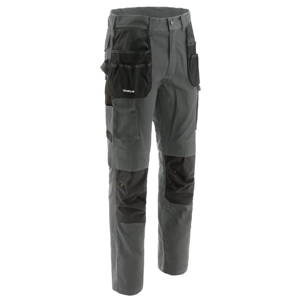 Essentials Knee Pocket Work Trouser Grey 34"