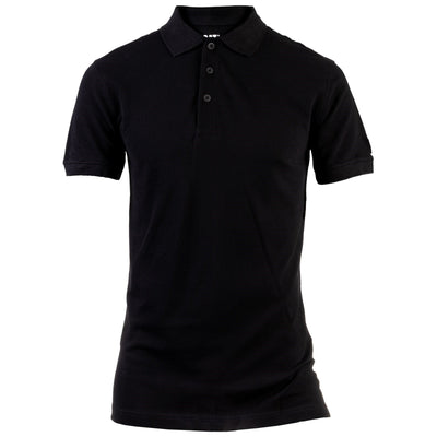 Essentials Polo Shirt Black Large