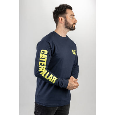 Trademark Banner Long Sleeve T-Shirt Navy Large