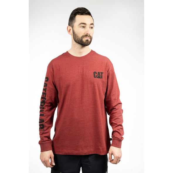 Trademark Banner Long Sleeve T-Shirt Red 3XL