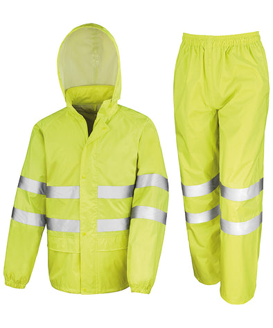 Result R216X Hi-Vis Waterproof Suit