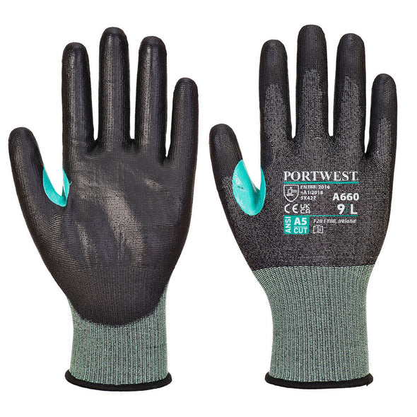 Portwest A660 CS VHR18 PU Cut Glove (12 pairs)