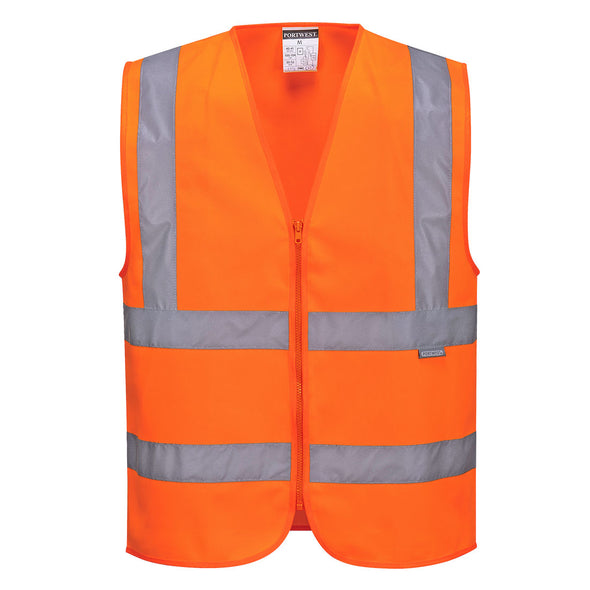 Portwest C375 Hi-Vis Zipped Band & Brace Vest (4709992038454)