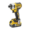 DeWalt 18V 5.0Ah XR Li-Ion Brushless DCD796 Combi Drill (70Nm) and DCF887 Impact Driver (205Nm) Kit (4686414774326)