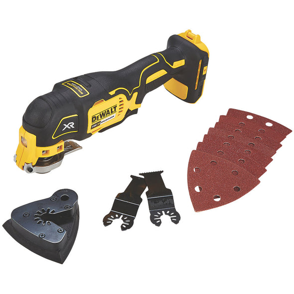 DeWalt DCS355 18V XR Li-Ion Brushless Oscillating Multi-Tool 29 Piece Set (4689646616630)