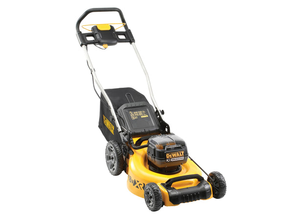 DeWalt 18V DEWDCMW564P2 XR Brushless Lawnmower Set (2 x 5.0Ah Li-ion + Charger)