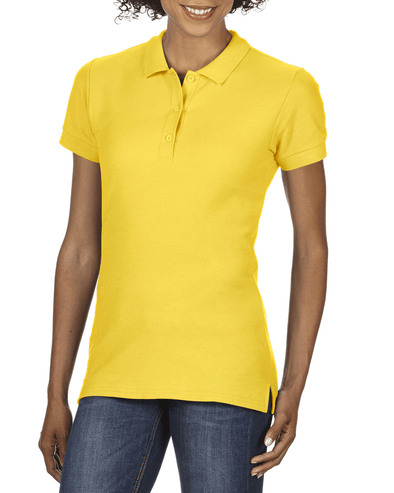 Gildan G85800L Premium Cotton Ladies Double Knit Polo (6571608277046)