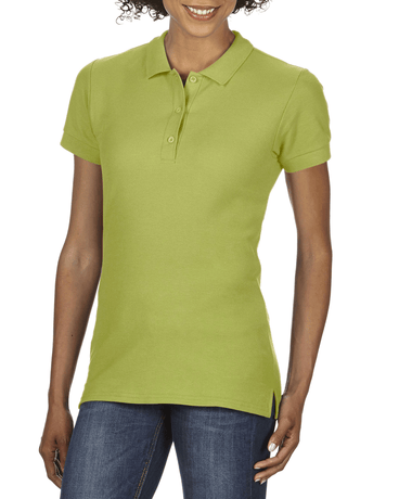 Gildan G85800L Premium Cotton Ladies Double Knit Polo (6571608277046)