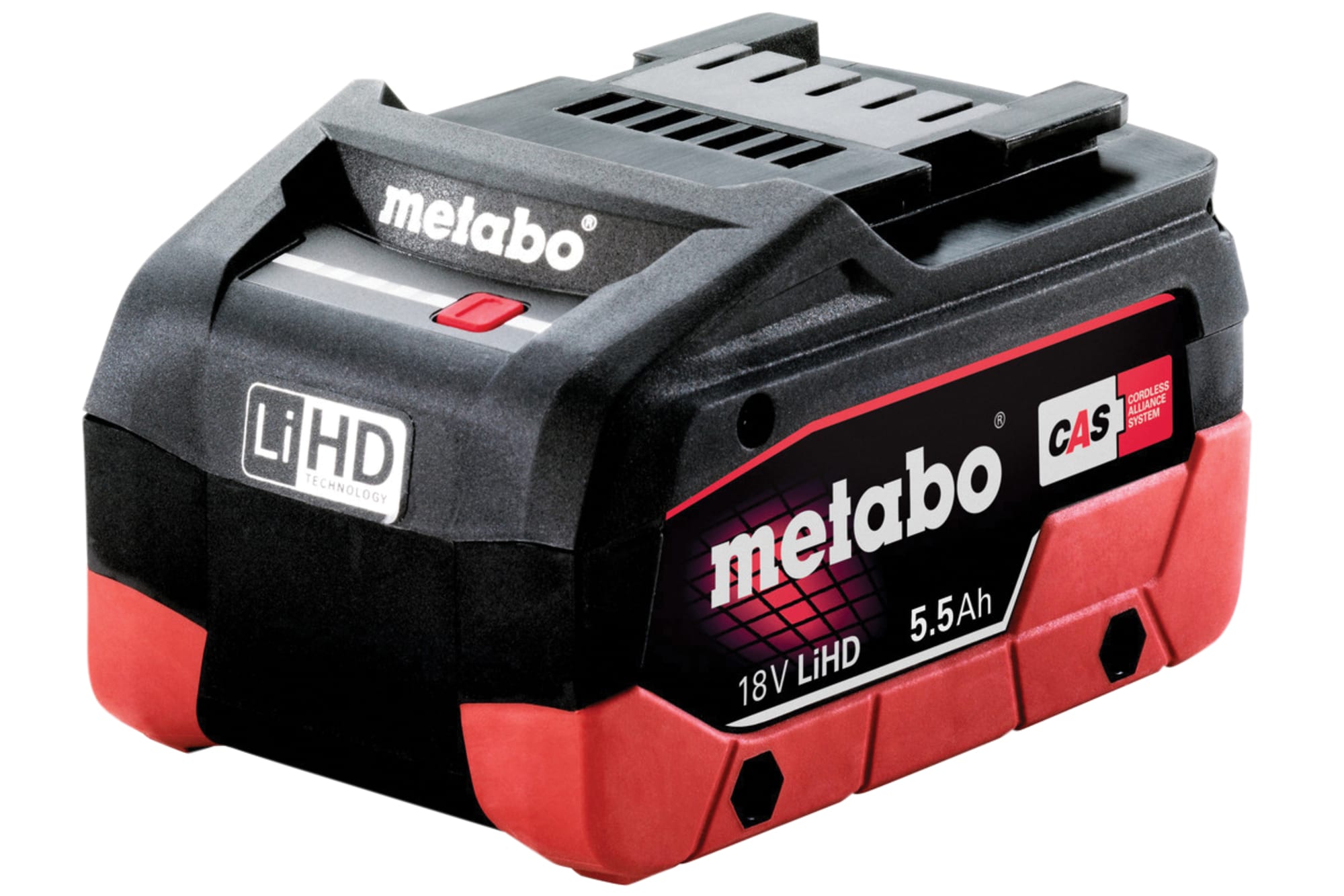 Metabo 18V LiHD 5.5Ah Slide Battery Pack