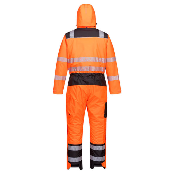 Portwest PW352 Hi-Vis Winter Coverall