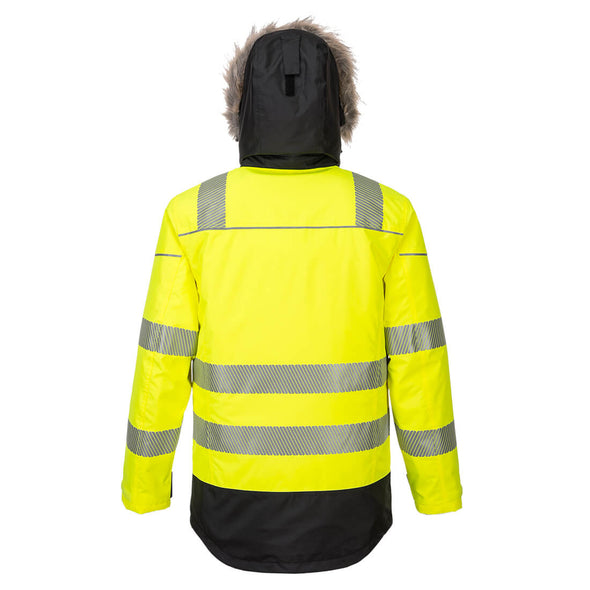 Portwest PW369 Hi-Vis Winter Parka Jacket