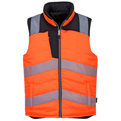 Portwest PW374 Hi-Vis Reversible Bodywarmer (6599102234678)