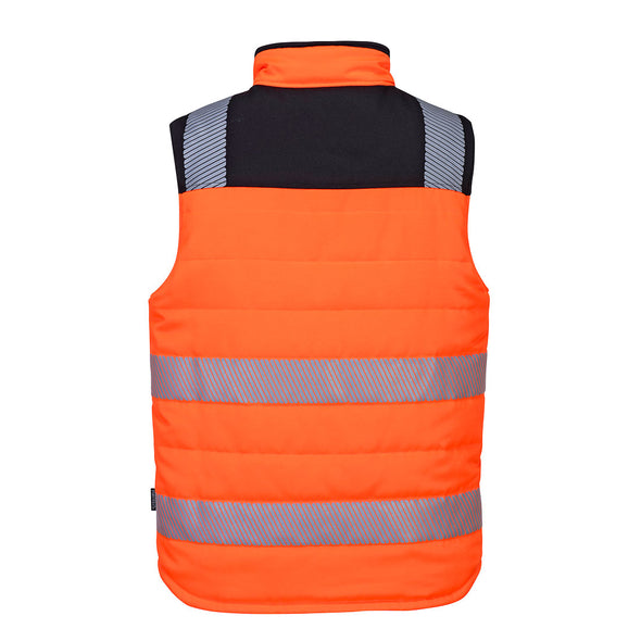 Portwest PW374 Hi-Vis Reversible Bodywarmer (6599102234678)