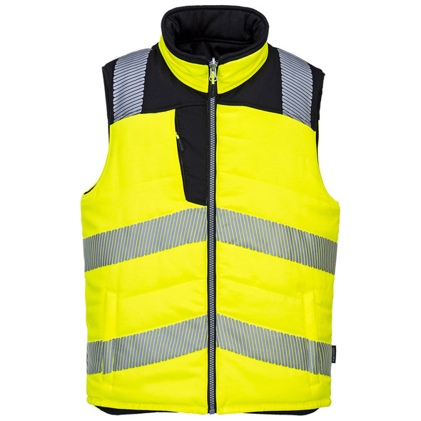 Portwest PW374 Hi-Vis Reversible Bodywarmer (6599102234678)