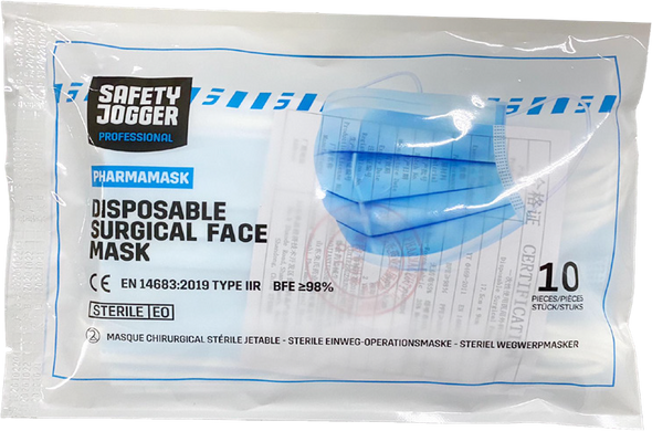 Pharmamask Sterile Surgical Mask (BFE ≥98%) - Box of 50 (4914118754358)