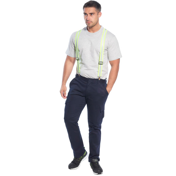 Portwest HV56 Hi-Vis Trouser Braces (4712884731958)