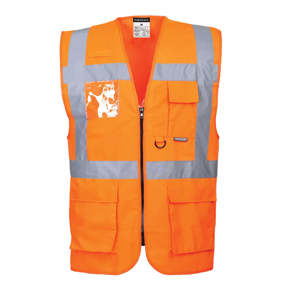 Portwest S476 Berlin Executive Superior Hi-Vis Vest (4714816274486)