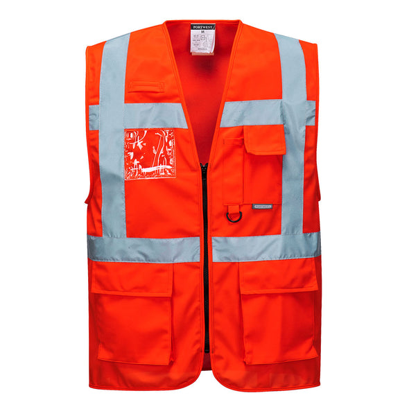 Portwest S476 Berlin Executive Superior Hi-Vis Vest (4714816274486)