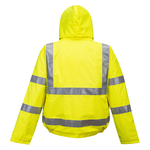 Portwest S773 Bizflame Rain Hi-Vis Antistatic FR Bomber Jacket