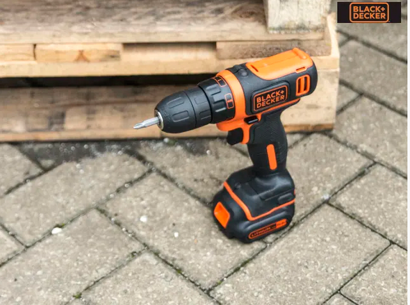 Black and Decker Ultra Compact Drill Driver 10.8V 1 x 1.5Ah Li-ion (6595508502582)