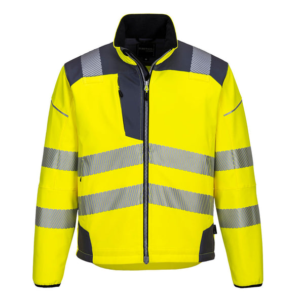 Portwest T402 Hi-Vis Softshell Jacket