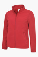 Ladies Classic Full Zip Soft Shell Jacket (4827261370422)