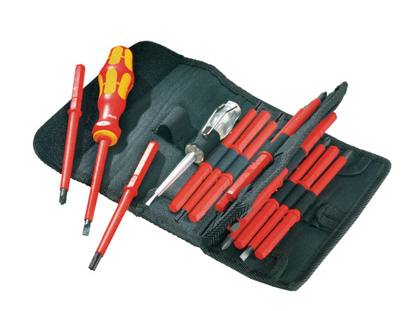 Wera Kraftform VDE Kompakt Interchangeable Screwdriver 16 Piece Set