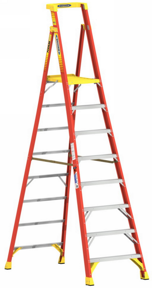 Werner GRP Podium Ladder (4792702074934)