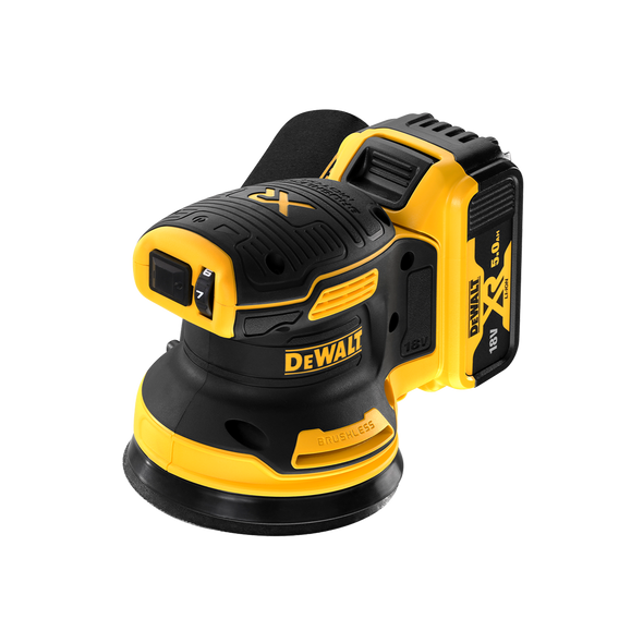 DeWalt DCW210 18V XR Li-Ion Brushless 125mm Random Orbital Sander (4531297812534)