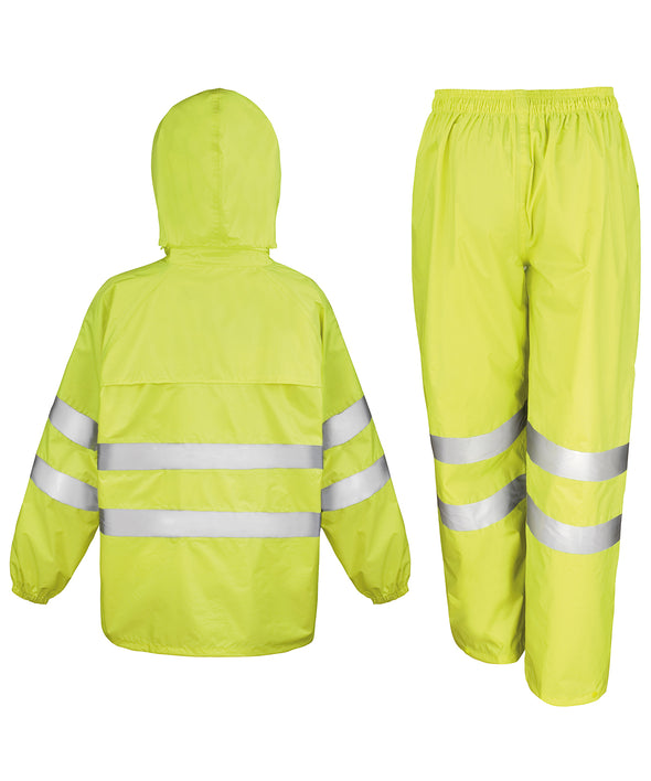 Result R216X Hi-Vis Waterproof Suit