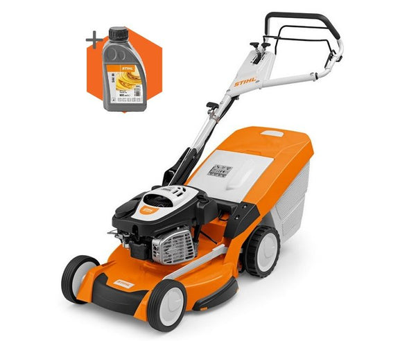 Stihl RM 655 VS 53cm 3-in-1 self-propelled petrol lawnmower (4763308490806)