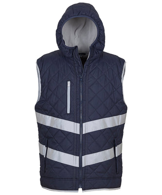 Yoko YK026 Hi-Vis Women's Kensington Hooded Gilet